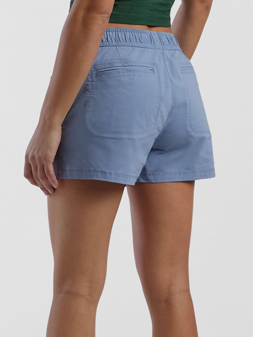NWT Title Nine 3” Scout Ripstop Shorts - Light Blue - Picture 2 of 6